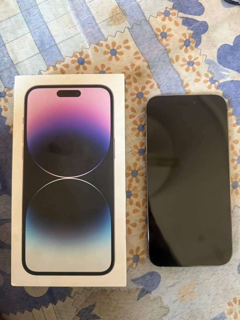 IPhone 14 Pro Max 256 GB PTA Approved 0