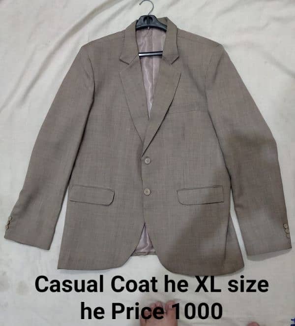 4 Coat pant 1 Casual Coat 1