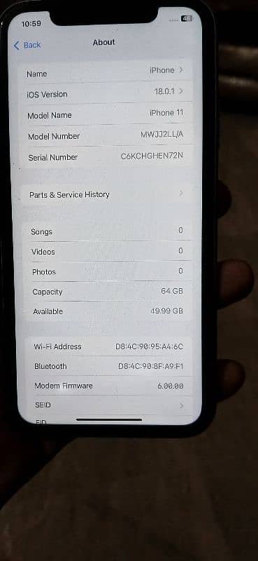 iphone11 64 gb jv 4