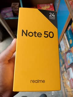 Realme note 50 4/64 Complete box