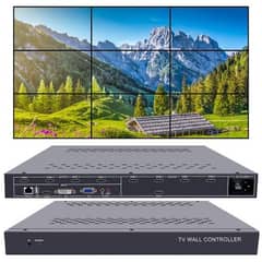 3x3 Video Wall Controller Hardware Based 4k HDMI Input Output Direct 0