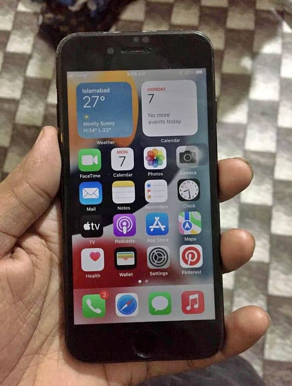 I phone 6s pta approved 64gb 0328,4596093 Whatsapp 0