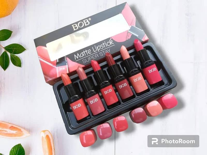 6 In 1 Matte Lipstick Set(Cash on delivery ) 2