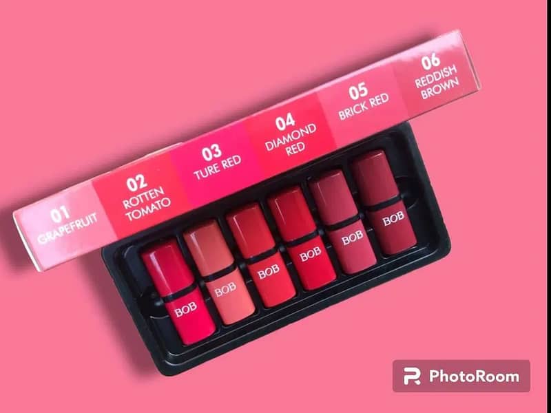 6 In 1 Matte Lipstick Set(Cash on delivery ) 3