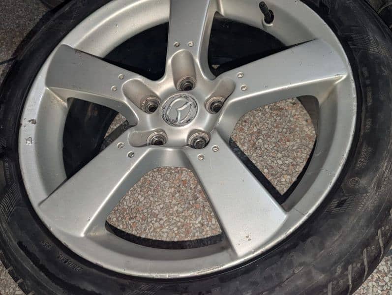 Rx8 rim and tyre available 18 inch rims 1