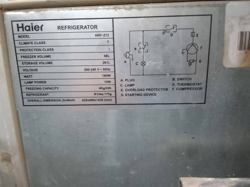 Haier fridge for sale 7