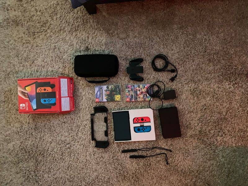 Nintendo Switch 64Gb With Complete Stuff 4