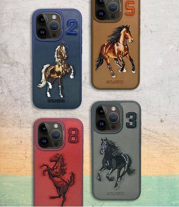 iPhone 11,12,13,14,15,16  boris Genuine Santa Barbara Leather Case  . 2