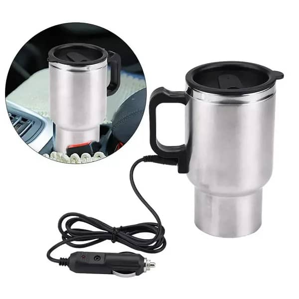 12V Heated Travel Mug Cup 0