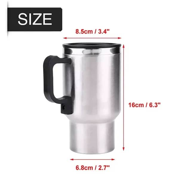 12V Heated Travel Mug Cup 2