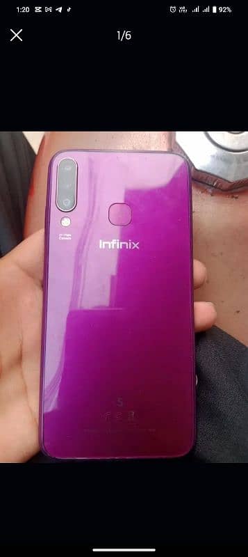 infinex s4 6gb 64 used phone mobile with box penal damage 8