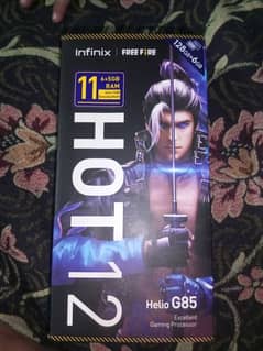 Infinix Hot 12 6/128 100% condition