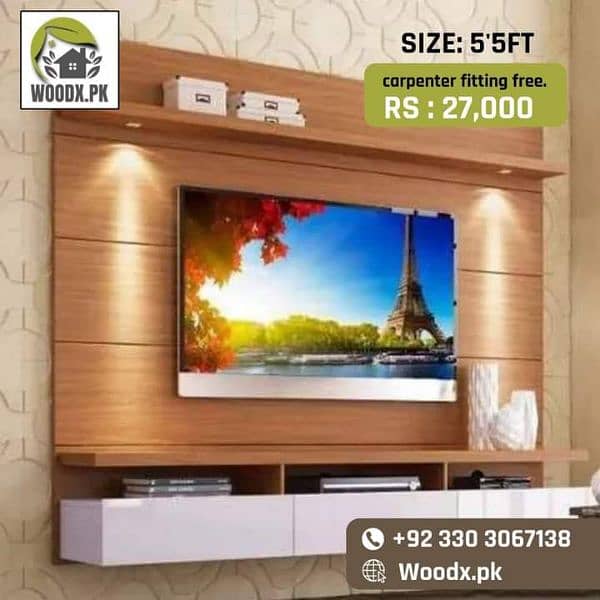 Tv console,tv trolley,led console, Media units, furniture, decoration. 1