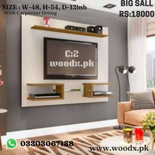 Tv console,tv trolley,led console, Media units, furniture, decoration. 7