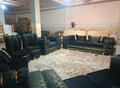 Sofa Set/6-Seater Sofa Set / Luxury Sofa Set wooden Sofa [Molty Foam]