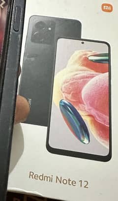 Xiaomi Redmi note 12 Black Colour 10/10 condition