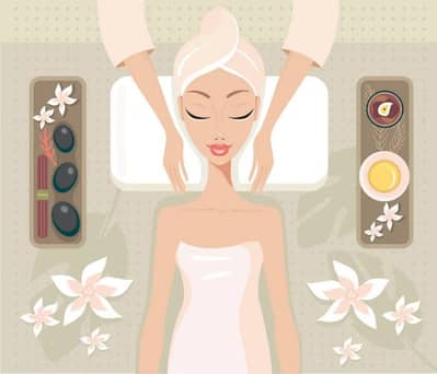 spa service for girls