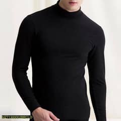 Men's Cotton Plain High Neck Winter Sale