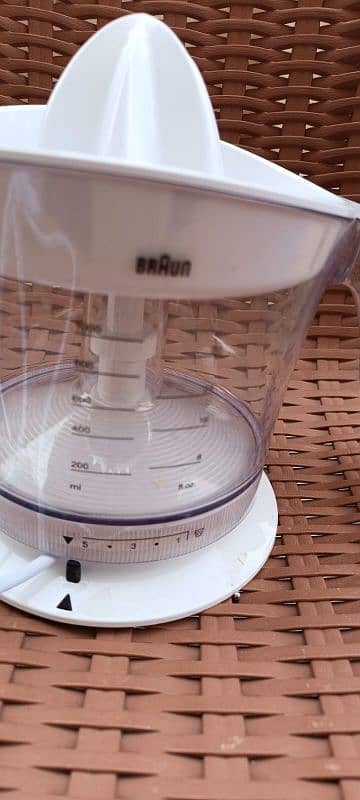 BRAUN Citrus juicer MPZ 9 White SKU 3