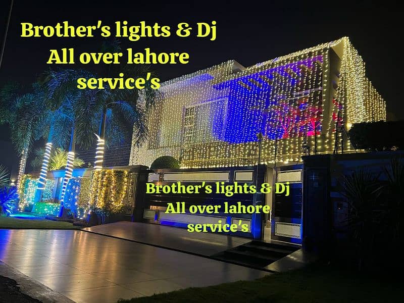 Mayo decor/mandi decor/dolki decor/lights decor/Dj/flower decor 6