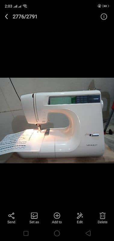 brother sewing machine 1