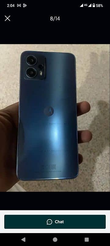 Motorola g23 8/128 pta approved warranty Bhai hai 6 to 7 months ki 9