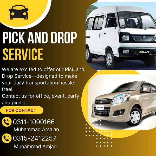 Pick and drop service 0