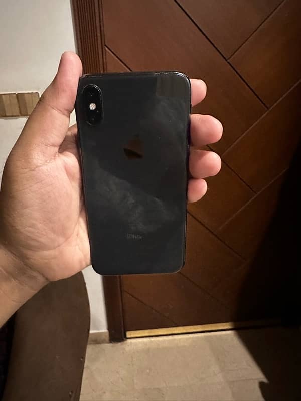 iphone X Pta approved Black colour 256GB health100 change,price 55,000 5