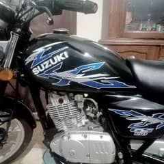 Suzuki gs 150 se 2022 model 9 month ki register ha excellent condition