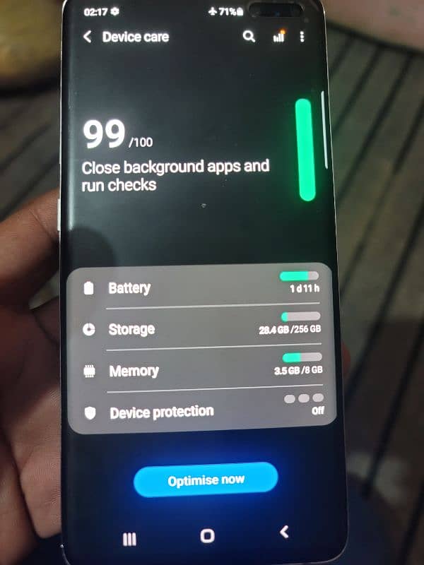 Samsung s10 5g pta approved 8gb 256gb 7