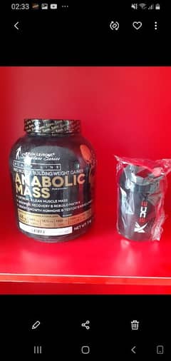 Nutrition fuel offer 100%orignal Anabolic Mass with shaker 0