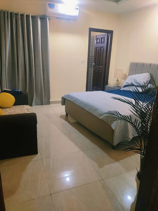 E11/4 Apollo tower 1bed VIP furnished flat available for rent 16