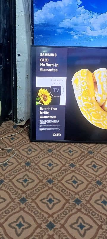 55 INCH SAMSUNG QLED TV 4K SMART 2160 3840 4