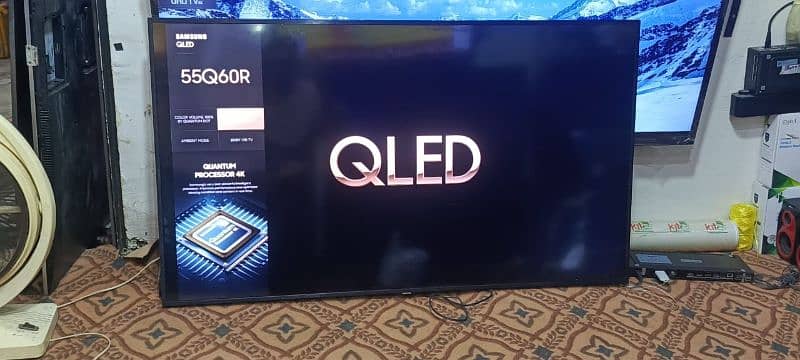 55 INCH SAMSUNG QLED TV 4K SMART 2160 3840 5