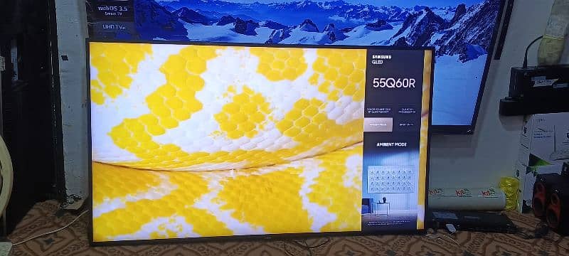 55 INCH SAMSUNG QLED TV 4K SMART 2160 3840 8