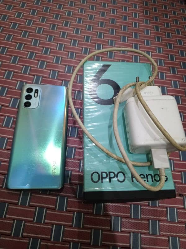 {oppo reno 6} 8 GB ram 128 GB memory 1