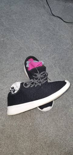 Black Knit Lace up shoes Original