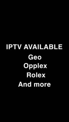 iptv- geo-opplex-rolex-more servers are available