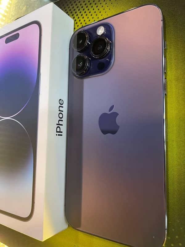 i phone 14 pro max PTA approved  256GB 1