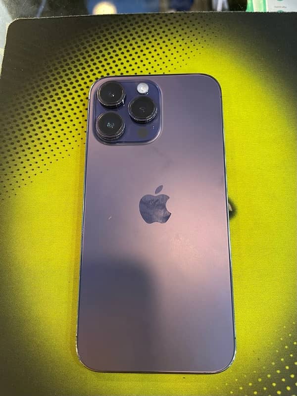 i phone 14 pro max PTA approved  256GB 3