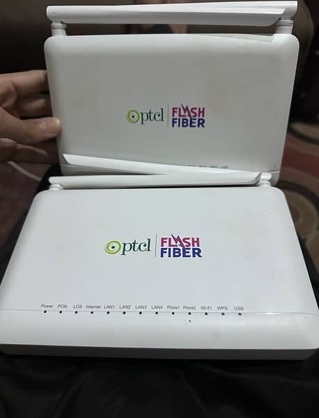 2 Ptcl flash fiber routers 1