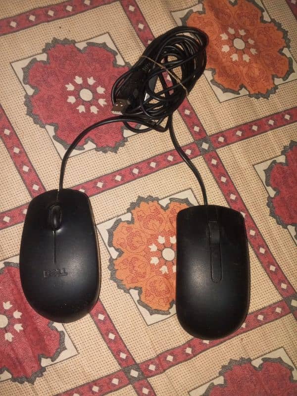 keyboard and 2 mouse 1