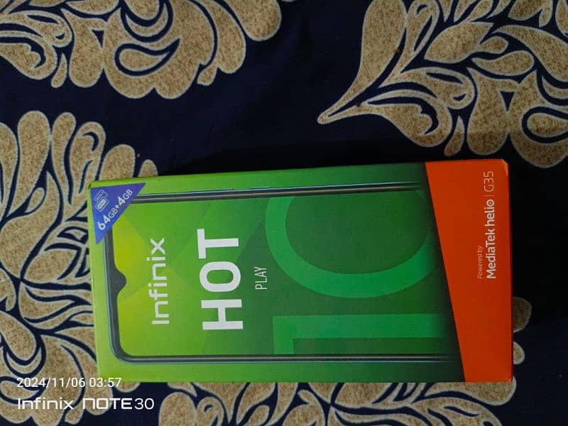 infinix hot 10 play 4/64gb 4