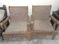 2 sofa set with form