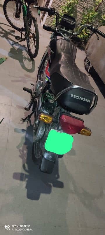 Black Honda CD 70 For Sale 1