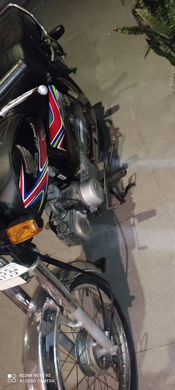 Black Honda CD 70 For Sale 6