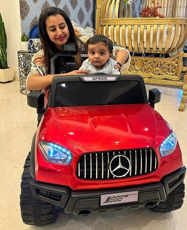 kids electric jeep imported/remote control/ride on. 03264332199 8