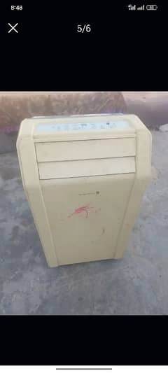 portable ac good body and all fault is coil leakage 0