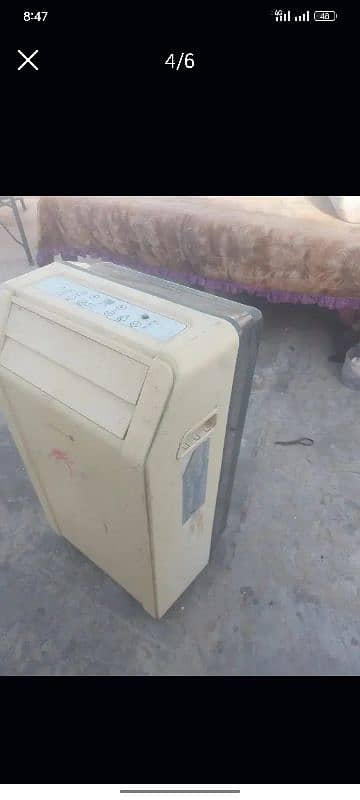 portable ac good body and all fault is coil leakage 3