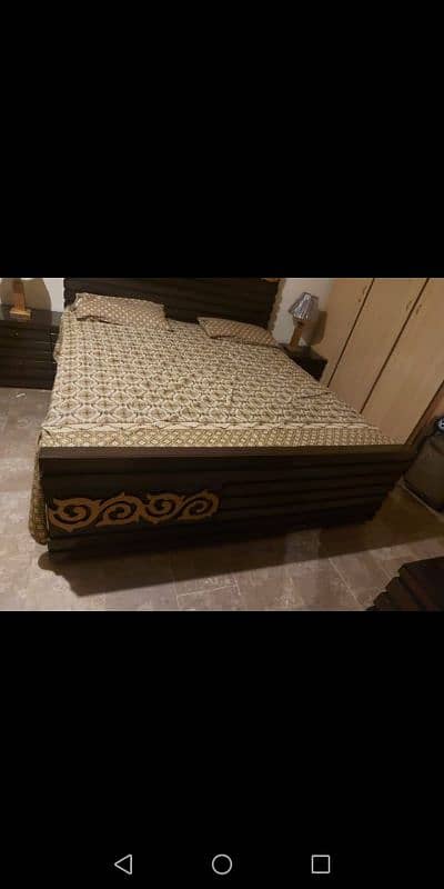 pure wooden bed 2